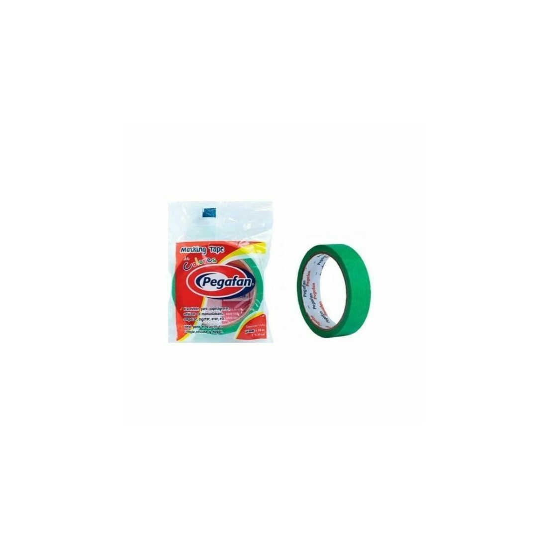 Cintas masking tape v/colores