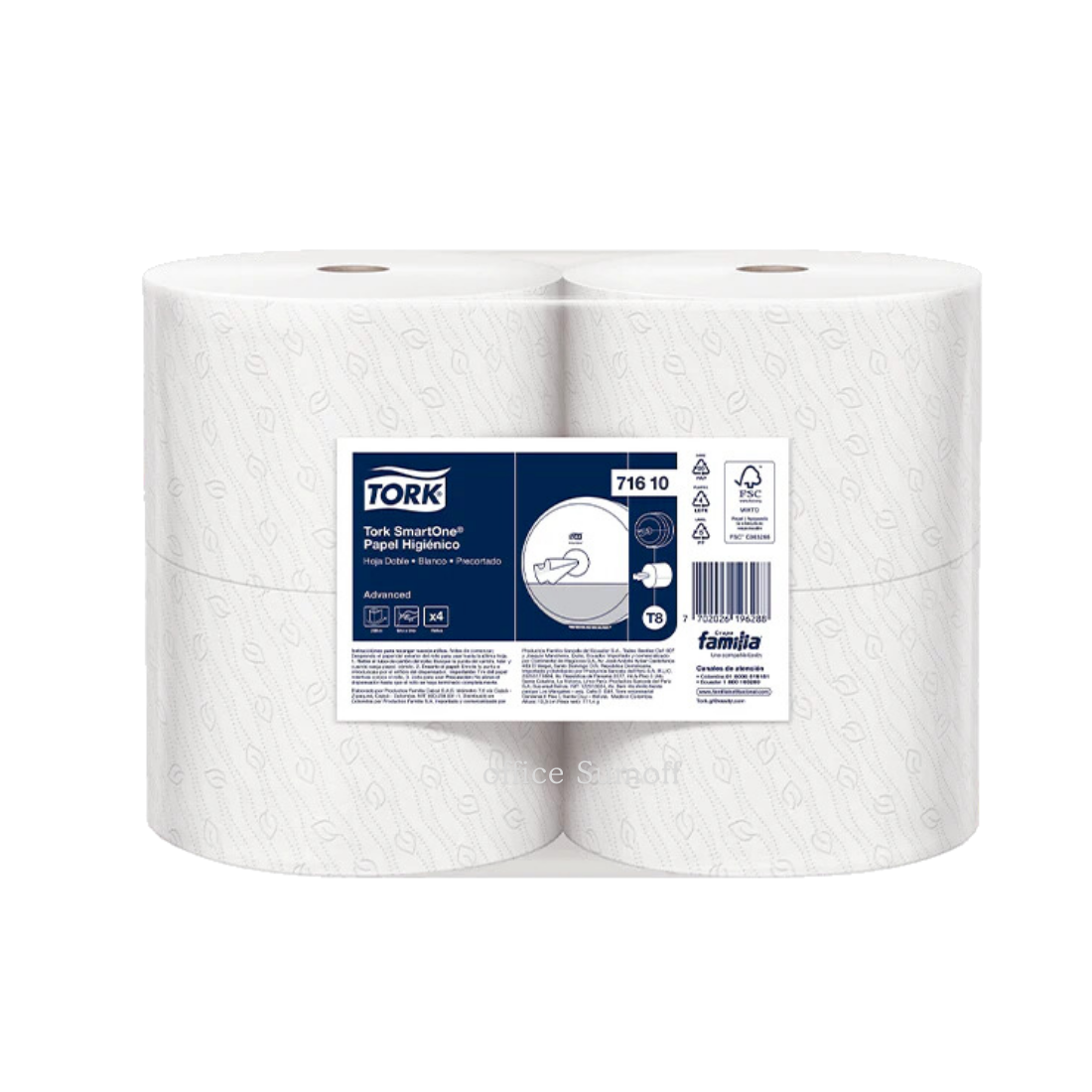 Papel Higienico XTRA1 X 200 mts Paca x 4