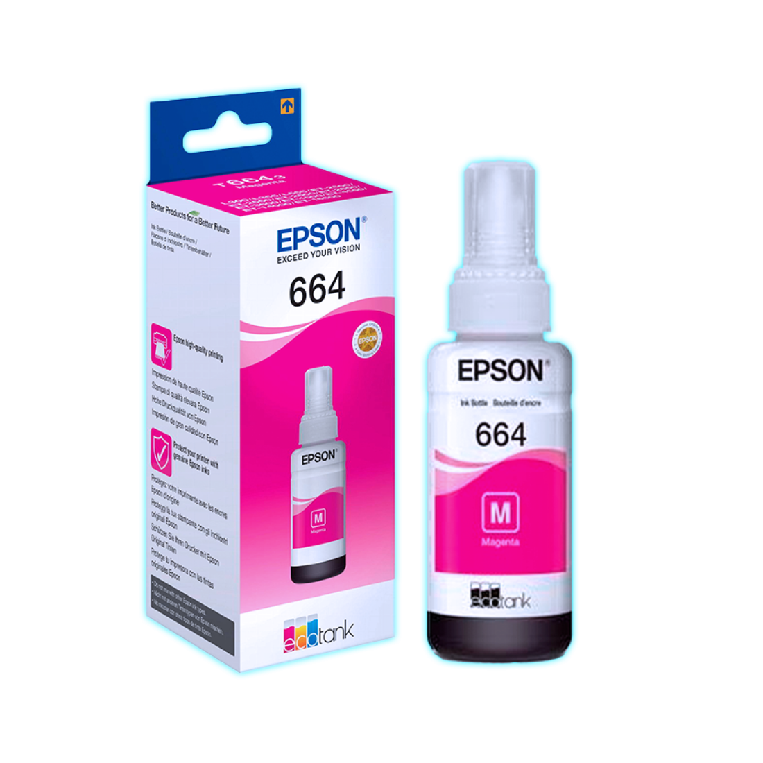 TINTA EPSON T-664 MAGENTA
