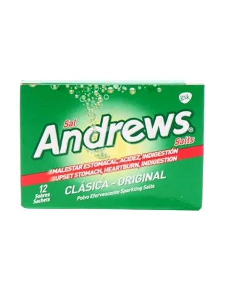 SAL DE ANDREW X 12 SOBRES