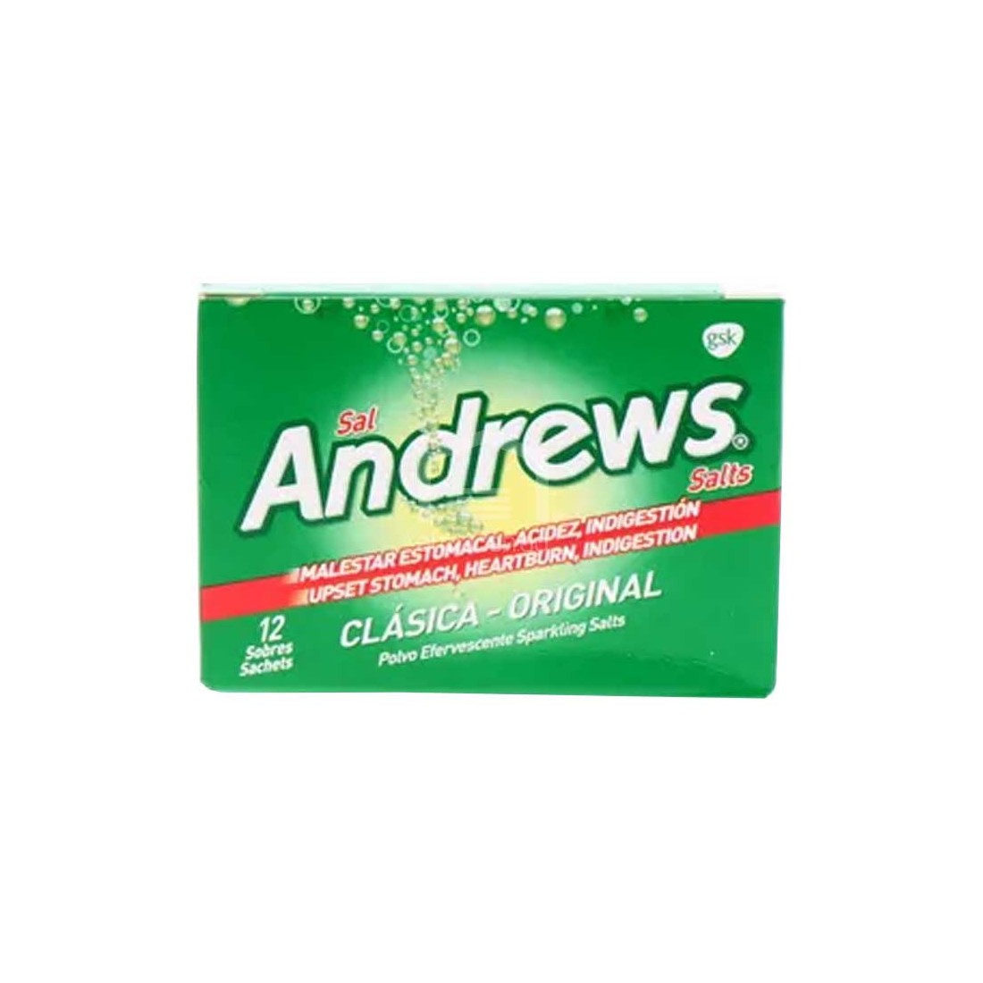 SAL DE ANDREW X 12 SOBRES