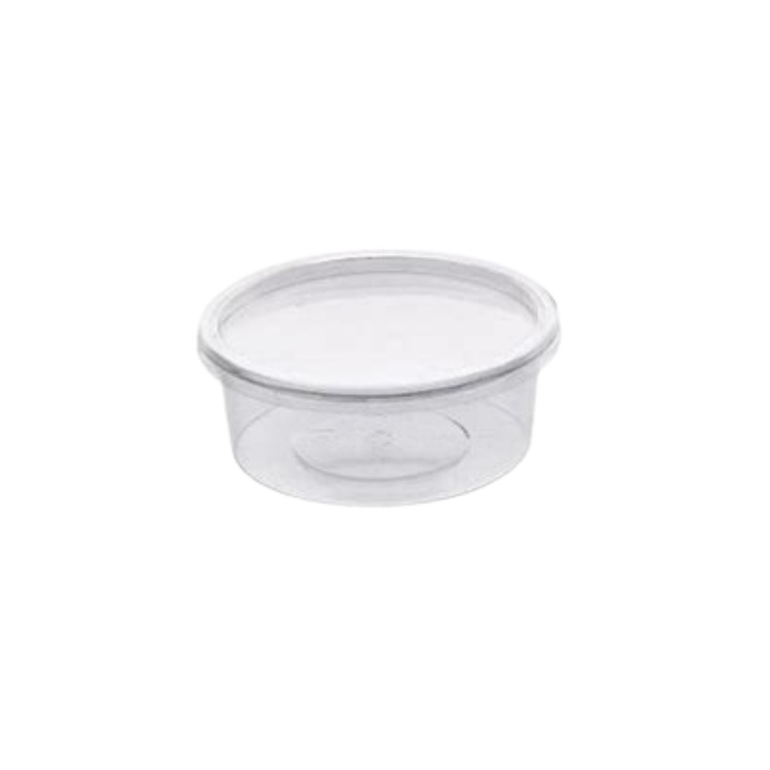 TARRINA PLASTICA 1/2 LT CON TAPA X 50 UND