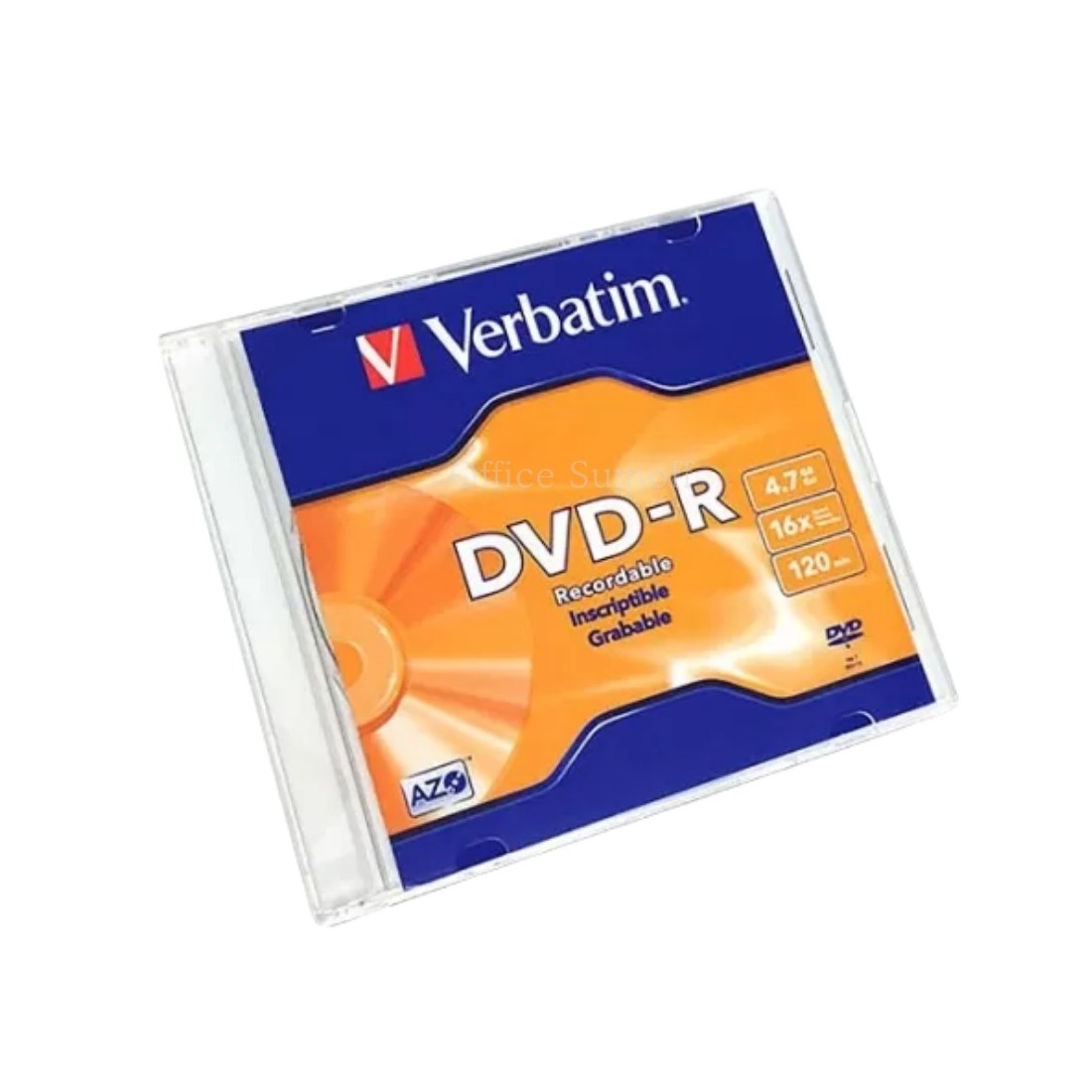 DVD-R CON ESTUCHE 4.7 GB unidad