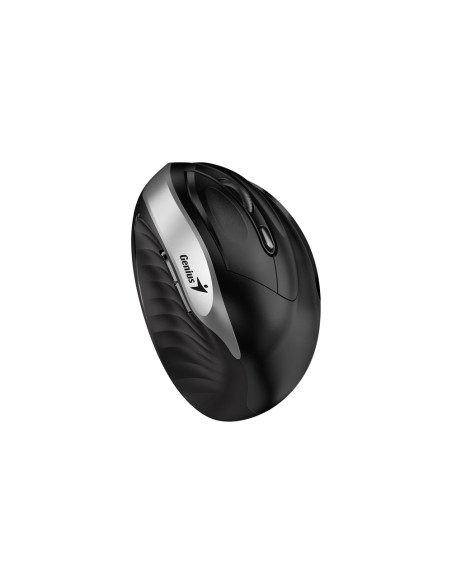 MOUSE WIRELESS GENIUS ERGO 8250 SILVER / VERTICAL / SILENCIO