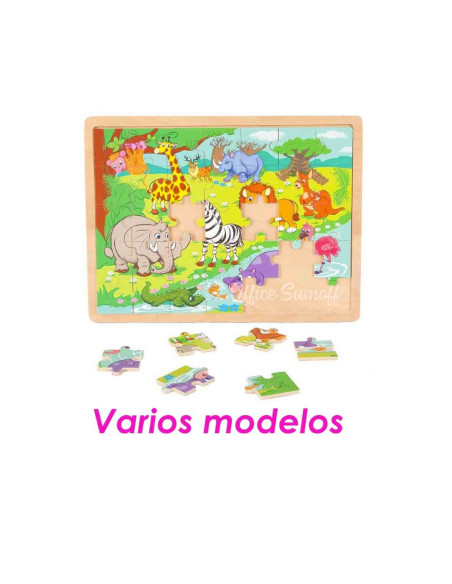 ROMPECABEZA MADERA A3 V/MODEL 25 PZ
