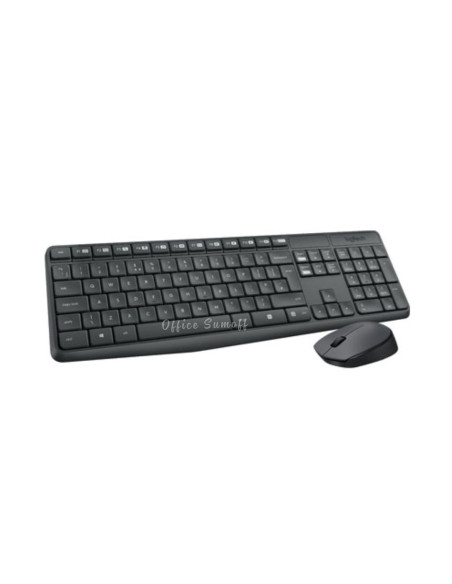 TECLADO + MOUSE LOGITECH INALAMBRICO MK235 ANTI-DERRAME