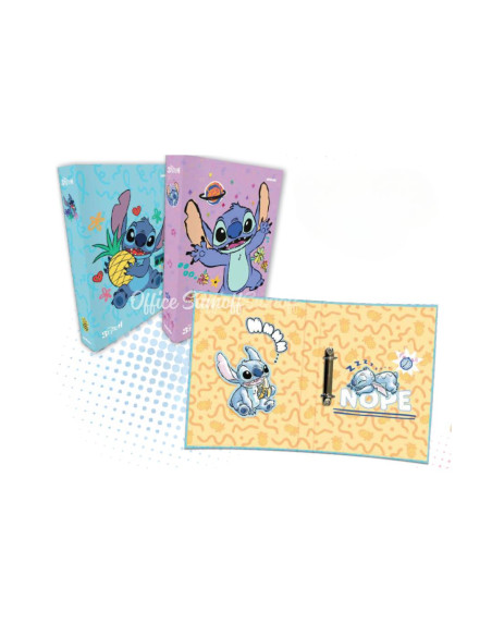 CARPETA + SEPARADOR DE HOJAS STITCH