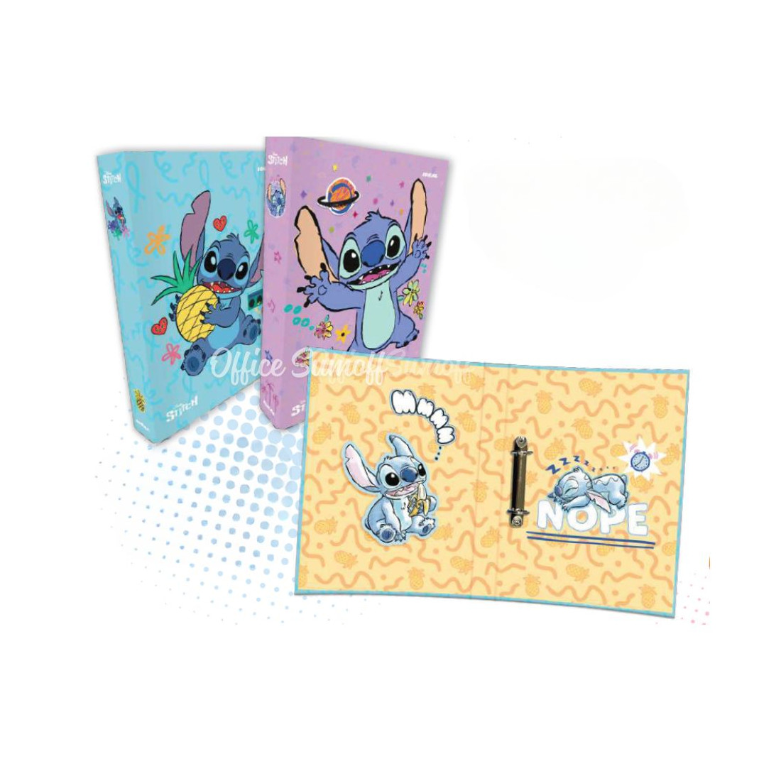 CARPETA + SEPARADOR DE HOJAS STITCH