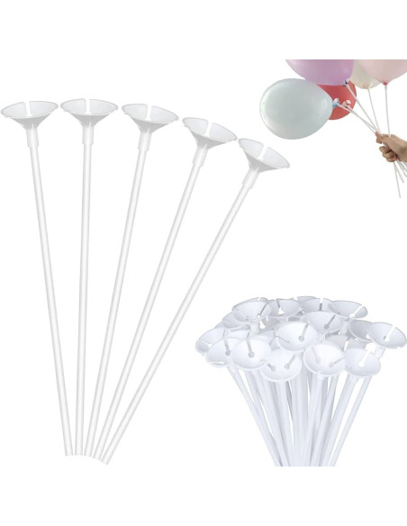 SOPORTE PARA GLOBOS 32CM X 4.5 MM Ø-100