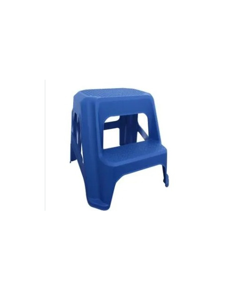 BANCO PLASTICO 2 PELDAÑOS