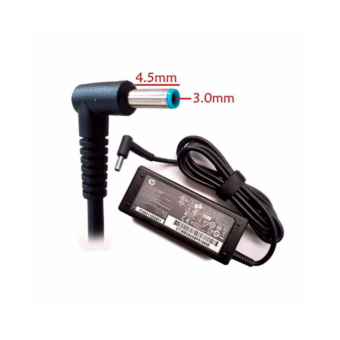 ADAPTADOR HP 45W PUNTA AZUL 19.5V
