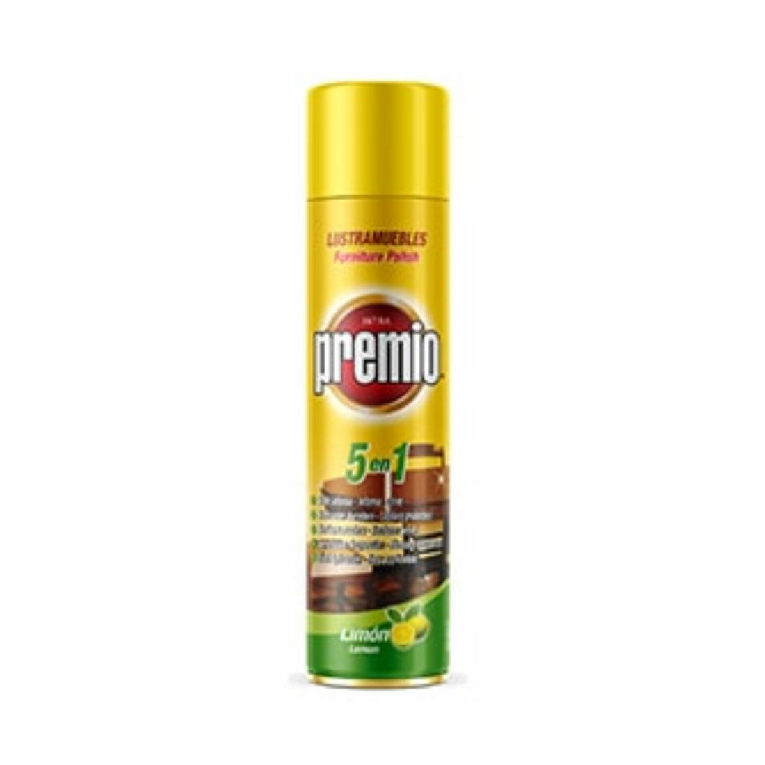 LIMPIA MUEBLES PREMIO SPRAY LIMON 360 ML
