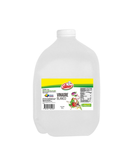 GALON DE VINAGRE BLANCO NATURAL 4 L