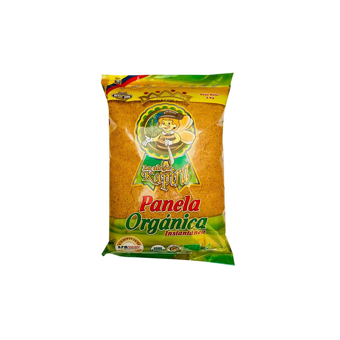 PANELA ORGANICA EN POLVO 1 KG