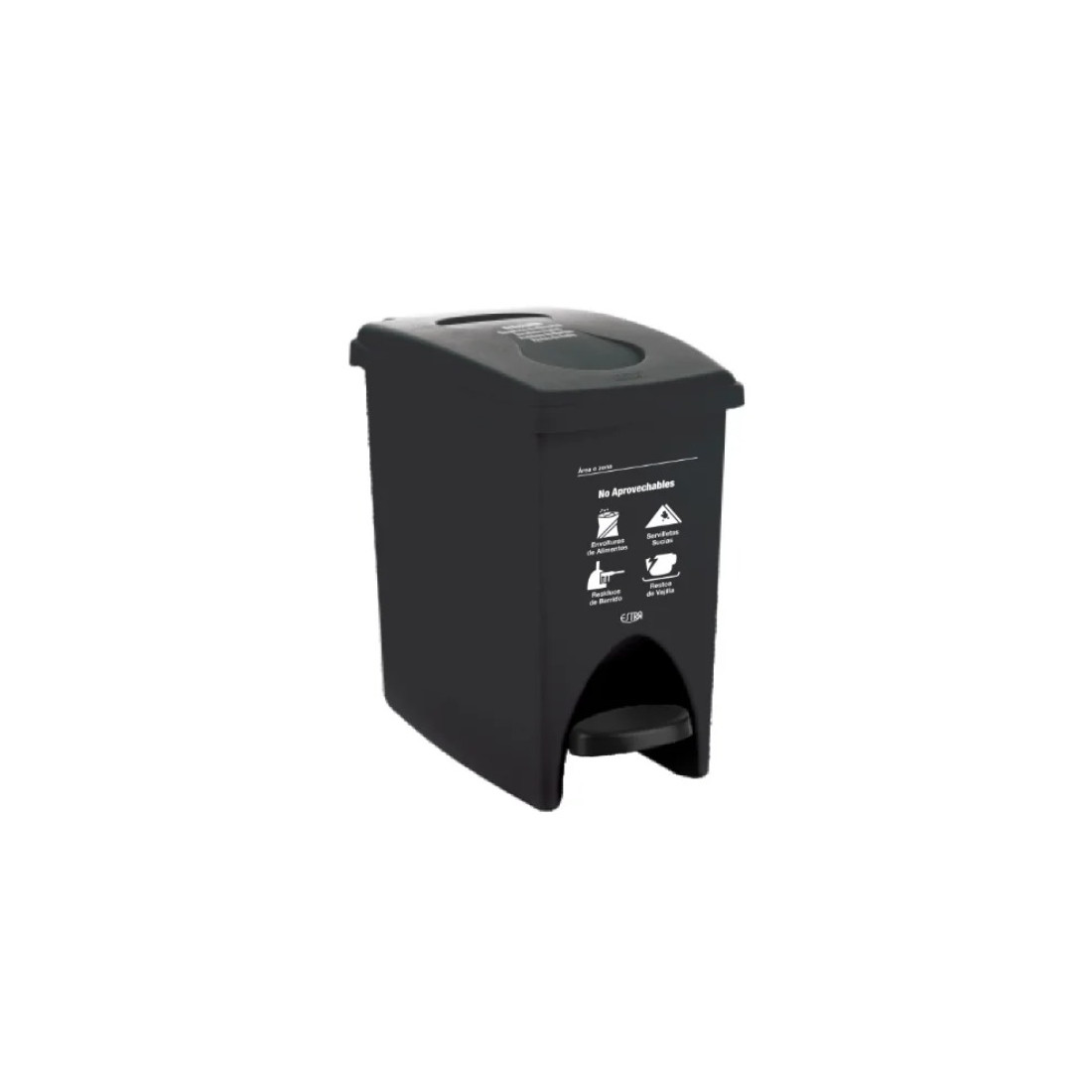 CONTENEDOR PEDAL DE 10 LITROS