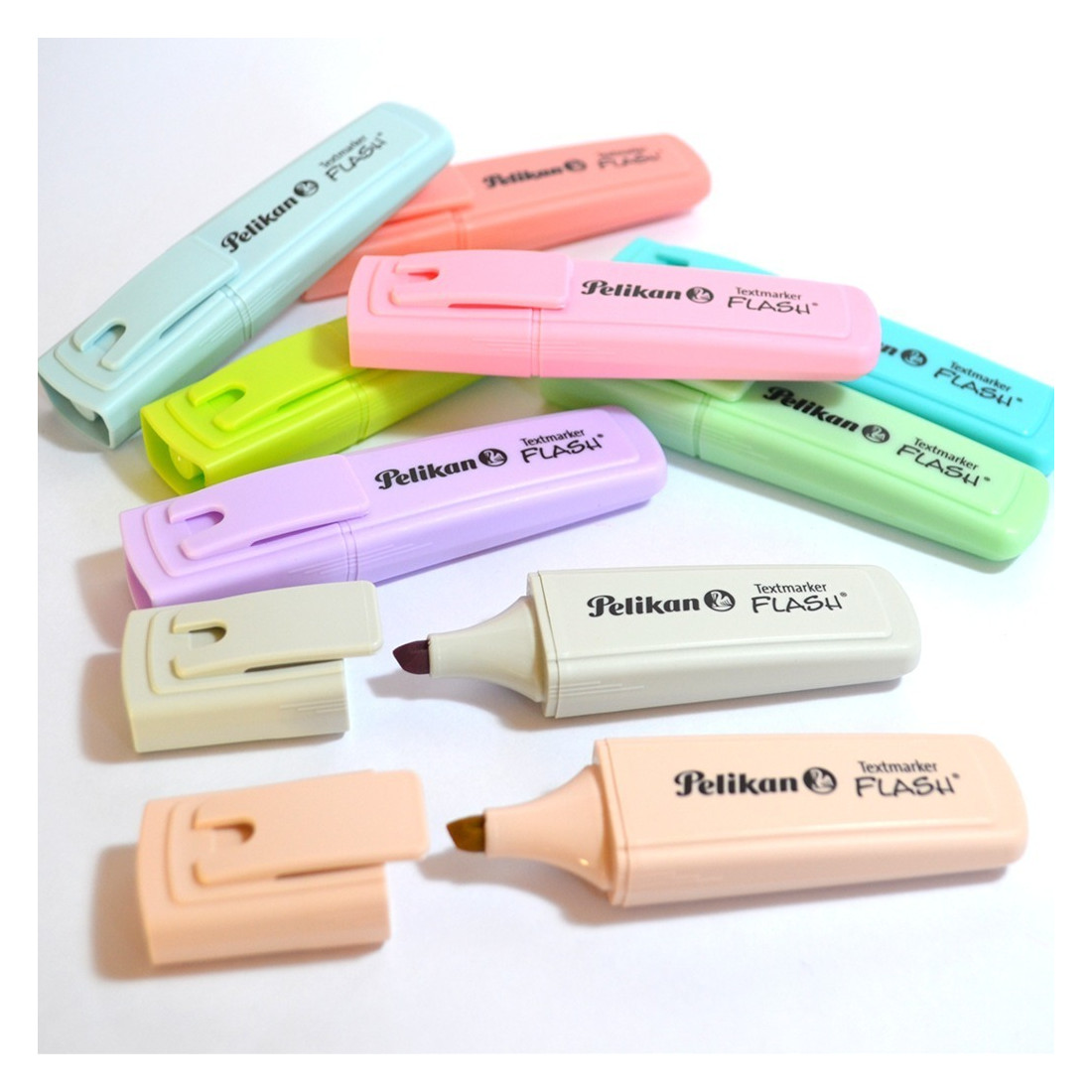 RESALTADOR X10 COLORES PASTELES PELIKAN