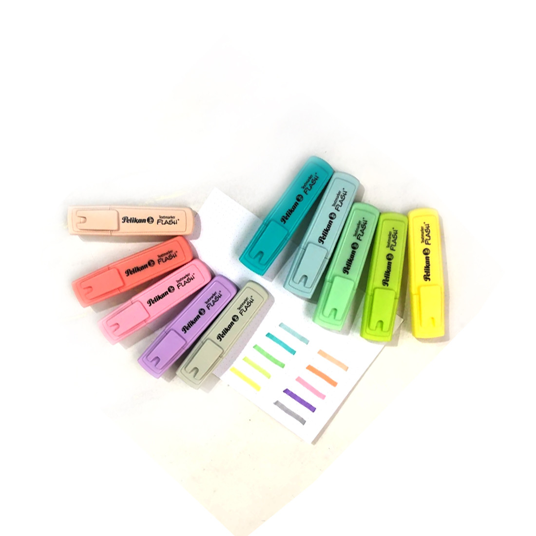 RESALTADOR X10 COLORES PASTELES PELIKAN