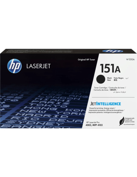 TONER HP INC 151A NEGRO LASERJET 4003 MFP 4103 3050 PAG W1510A N/A