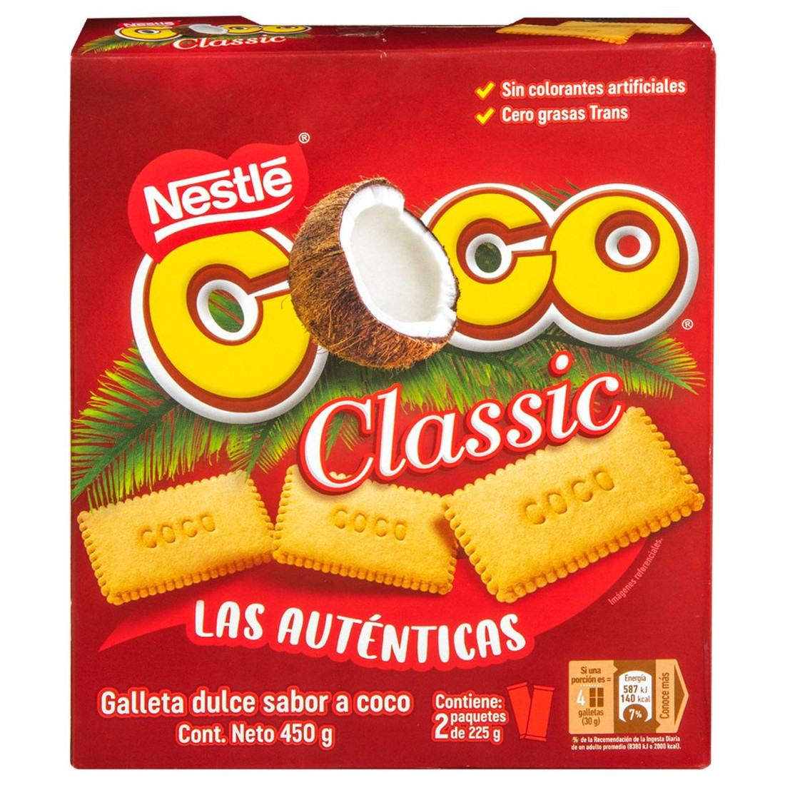 GALLETAS COCO CLASIC