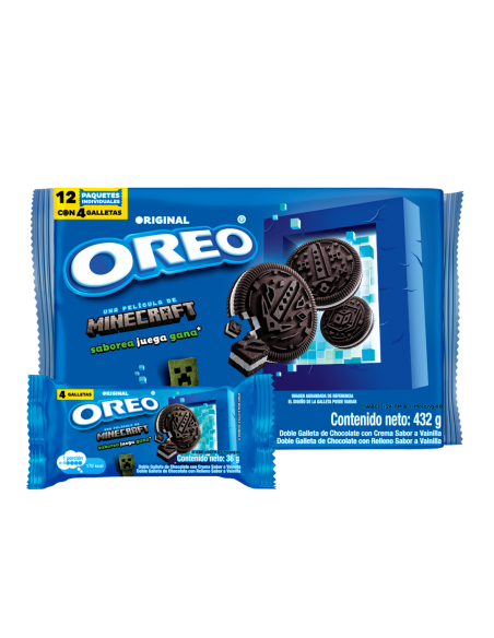 PAQ X 12 GALLETAS OREO CLASICA