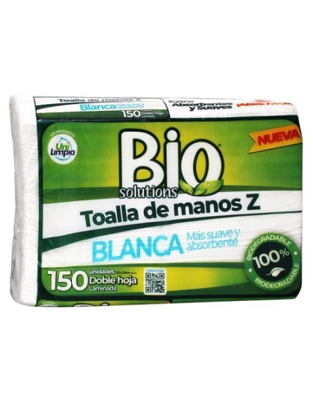 TOALLA DE PAPEL EN Z BLANCA X150UND